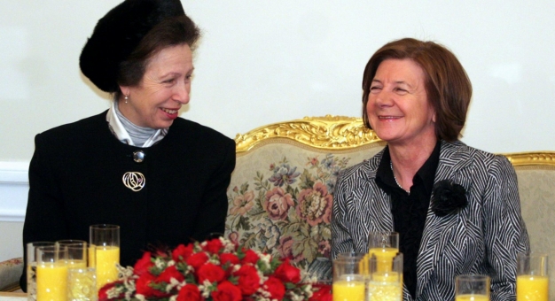 Brytyjska rodzina królewska w Polsce