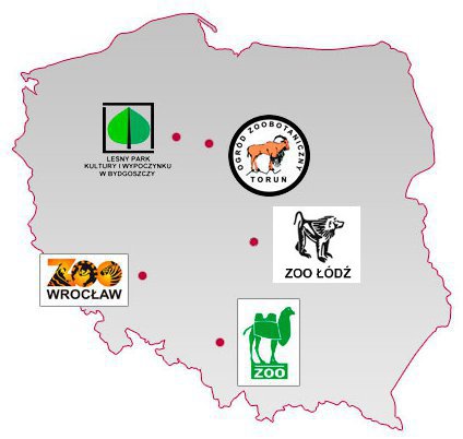 Mapa Zoo