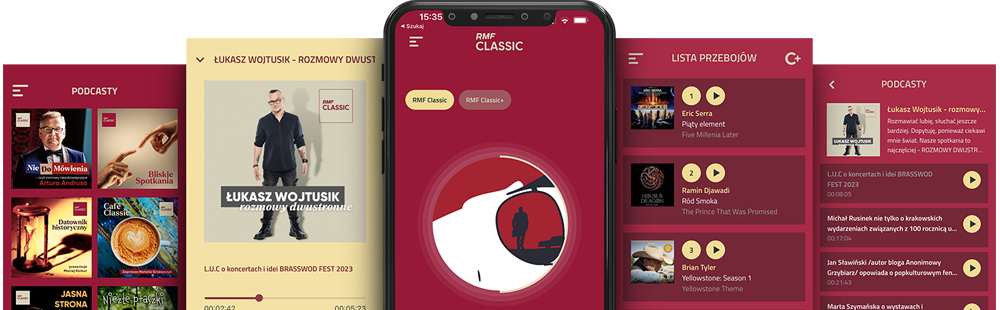 Aplikacja mobilna RMF Classic