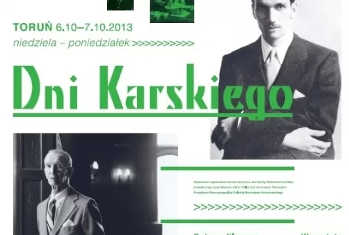 W niedzielę rusza pierwsza edycja "Dni Karskiego" w Toruniu
