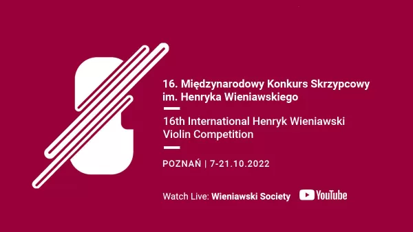 Podczas Konkursu Wieniawskiego miasto nie będzie hałasować remontami