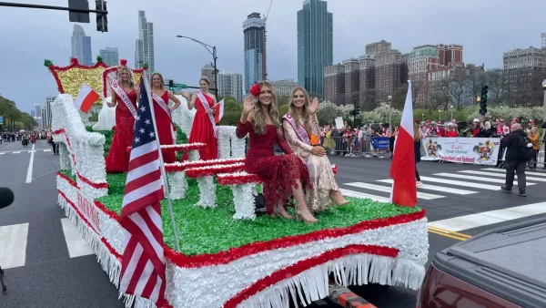W centrum Chicago przeszła w sobotę parada dla uczczenia święta Konstytucji 3 Maja