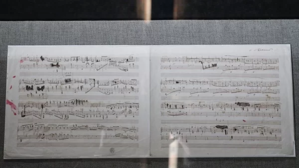 Rękopis Ballady f-moll jednym z najcenniejszych w zbiorach Muzeum Fryderyka Chopina