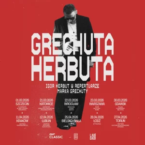 Igor Herbut ogłasza trasę koncertową „GRECHUTA HERBUTA” — kontynuację wyjątkowego projektu z Męskie Granie 2025