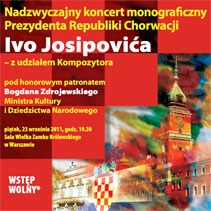 Chorwacki prezydent o związkach muzyki i polityki