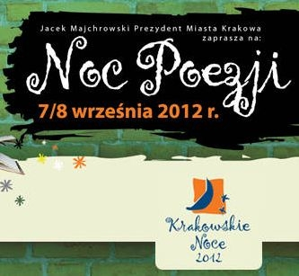 W Krakowie odbędzie się kolejna Noc Poezji