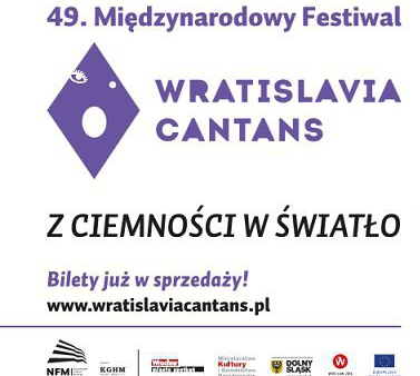 15 koncertów w programie festiwalu Wratislavia Cantans