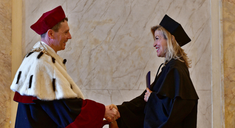 Anne-Sophie Mutter doktorem honoris causa Akademii Muzycznej