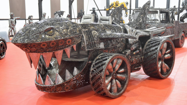 Bajkowy złom stalowy zachwyca w Muzeum Inżynierii Miejskiej w Krakowie