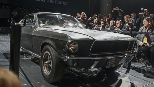 Mustang z filmu "Bullitt" sprzedany za 3,74 mln dolarów