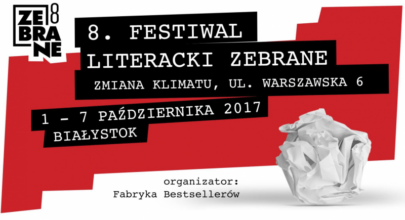 Zakończyła się 8. edycja Festiwalu Literackiego "Zebrane"