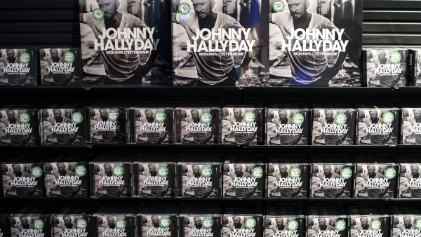 Pośmiertny album Johnny'ego Hallydaya - milion sprzedanych egzemplarzy