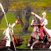 Prezentacja Makiety Bitwy pod Racławicami w narracji Andrzeja Seweryna