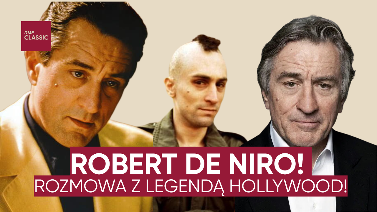 Robert De Niro w Polsce! Legenda Hollywood w rozmowie z Natalią Rybą!