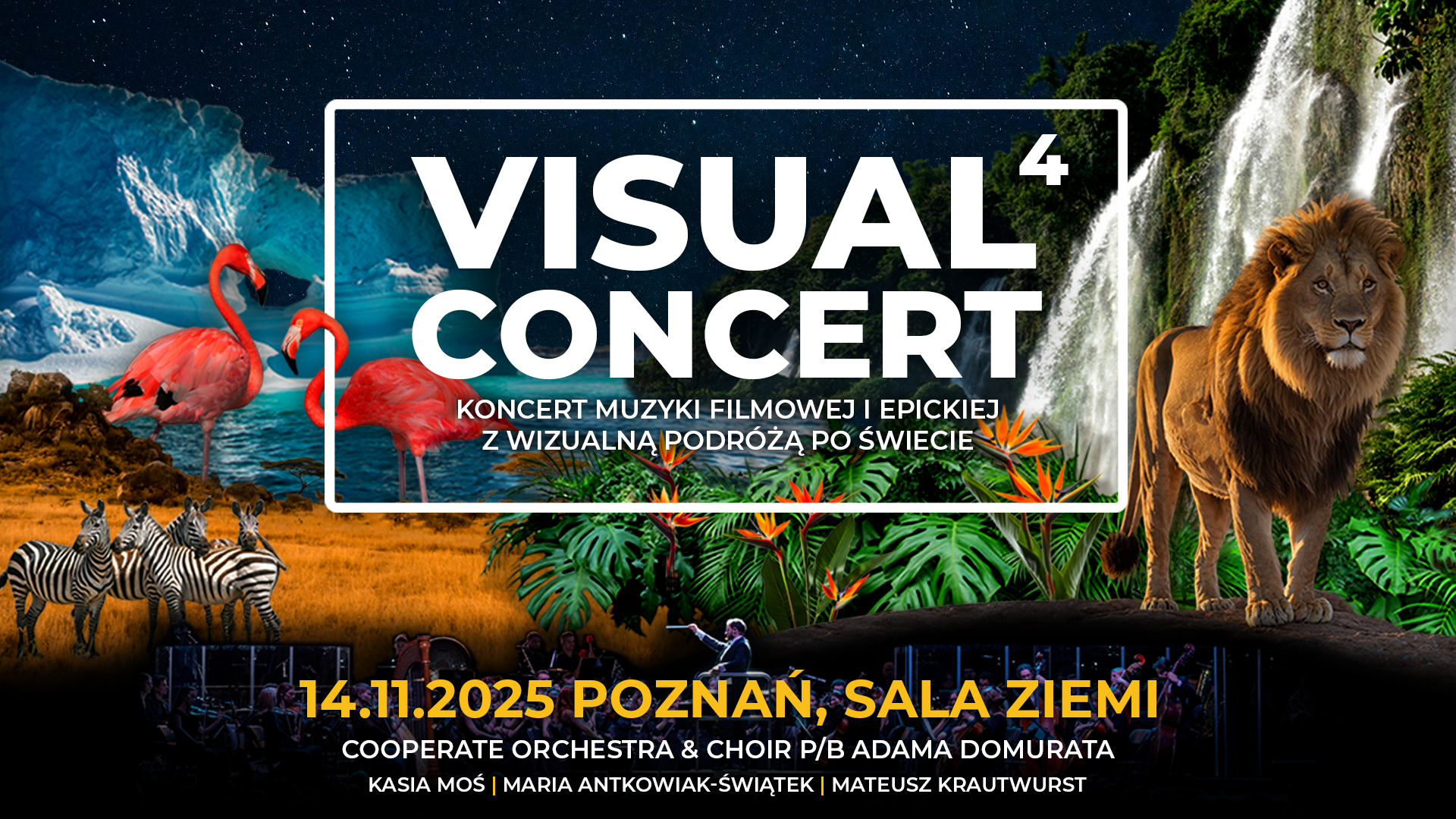 Visual Concert 4 – koncert muzyki filmowej i epickiej 14 listopada w Poznaniu