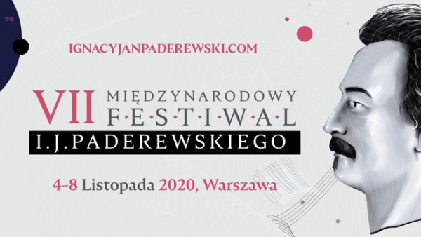 Szymon Nehring na Zamku Królewskim w Warszawie w 160. rocznicę urodzin Ignacego J. Paderewskiego