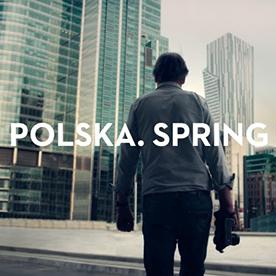 Chris Niedenthal bohaterem spotu "Polska. Spring into new"