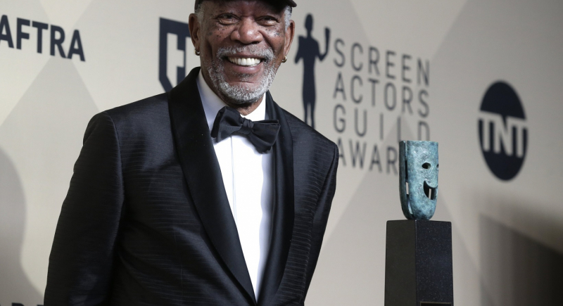 Morgan Freeman na festiwalu w Deauville