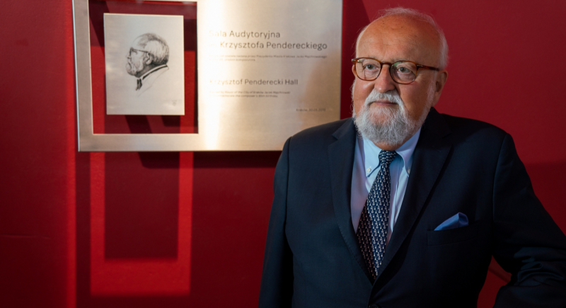 Krzysztof Penderecki uhonorowany zostanie nagrodą za osiągnięcia życia World Soundtrack Awards na festiwalu filmowym w Gandawie! 