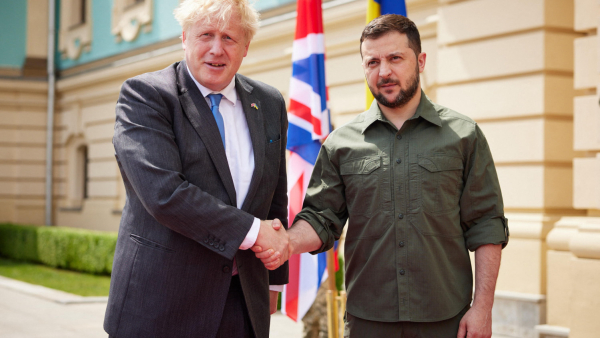 Premier Wielkiej Brytanii Boris Johnson odwiedził Kijów. Wypowiedział się w sprawie organizacji Eurowizji