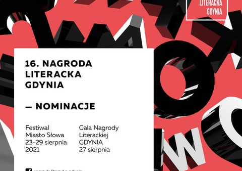 Ogłoszono nominacje do 16. Nagrody Literackiej Gdynia