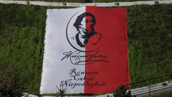 W Krakowie zasadzono różę "Tadeusz Kościuszko"