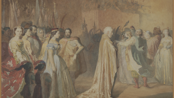 Klasztorek. W głębi muzeum  