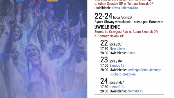 Mercy Festival w Krakowie – rekolekcje i koncerty przed ŚDM