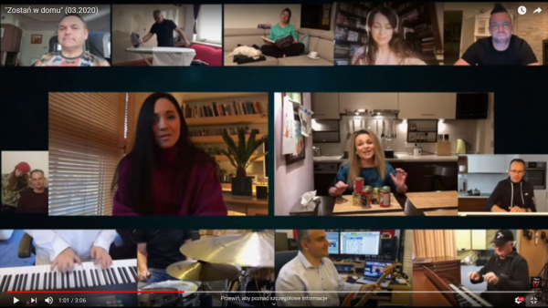 Muzyczny apel artystów. "Nie wyłaź chyłkiem po kryjomu, wyluzuj się i zostań w domu"