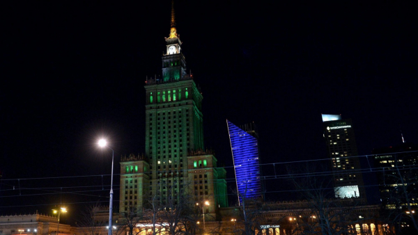 W niedzielę Pałac Kultury i Nauki zzielenieje...