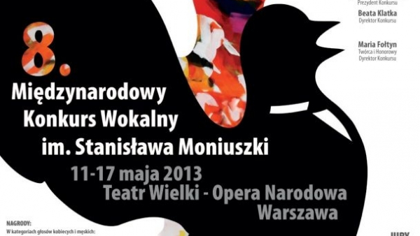 VIII Konkurs Wokalny im. Stanisława Moniuszki w Teatrze Wielkim