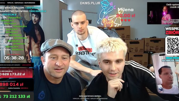 Zakończyła się zbiórka influencera Łatwoganga na pomoc dzieciom z rakiem, zebrano ponad 251 mln zł