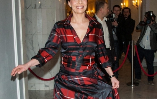 Agata Kulesza kocha swój zawód