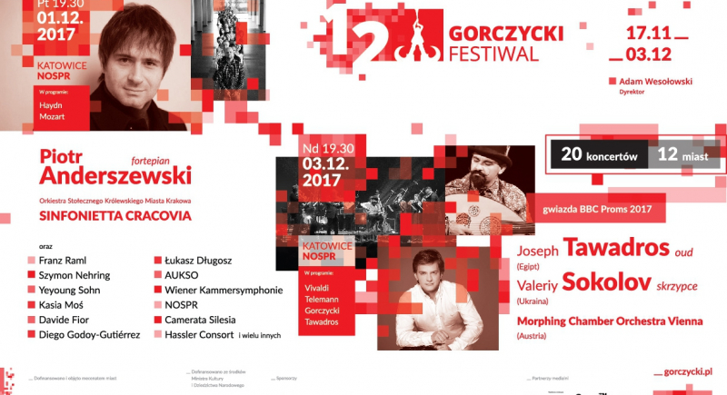 Festiwal im. Gorczyckiego – od piątku do 3 grudnia
