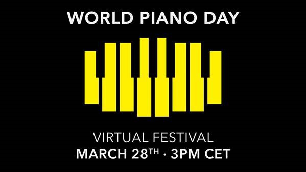 WORLD PIANO DAY - WIRTUALNY FESTIWAL w niedzielę 28 marca