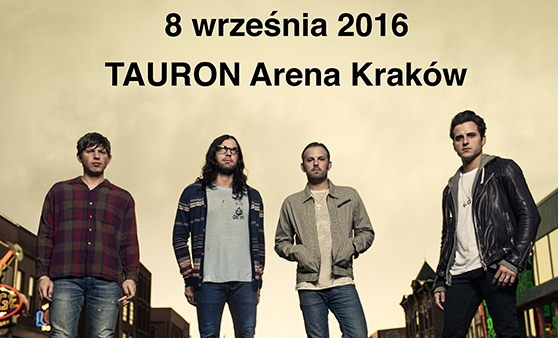 Kings of Leon wystąpią z koncertem w Krakowie
