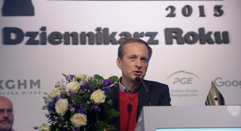Nagrody Grand Press: Konrad Piasecki Dziennikarzem Roku 2015