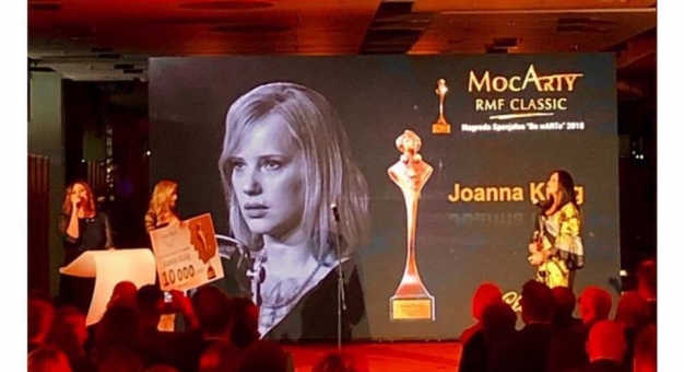 Joanna Kulig podziękowała RMF Classic za "wielkie wyróżnienie"