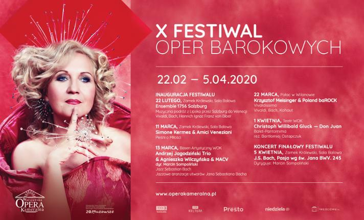 X Festiwal Oper Barokowych w Warszawskiej Operze Kameralnej - od soboty
