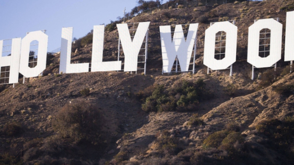 Hollyweed zamiast Hollywood - wandale zmienili napis