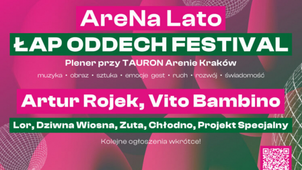 Połączenie muzyki i psychologii na festiwalu "Łap Oddech" w Tauron Arenie