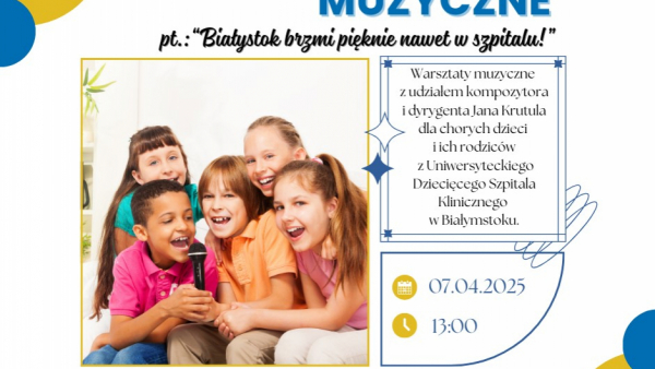 W szpitalu dziecięcym muzycy pomagają w leczeniu bólu