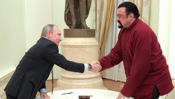 Steven Seagal specjalnym przedstawicielem ds. relacji z USA w dziedzinie kultury