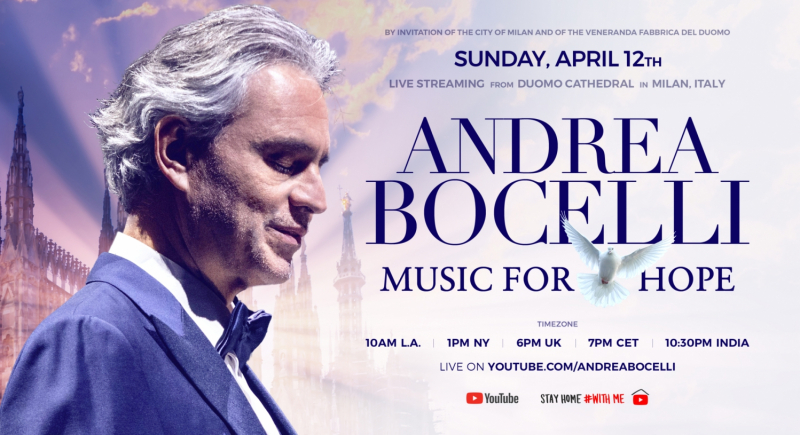 ANDREA BOCELLI „MUZYKA NADZIEI”