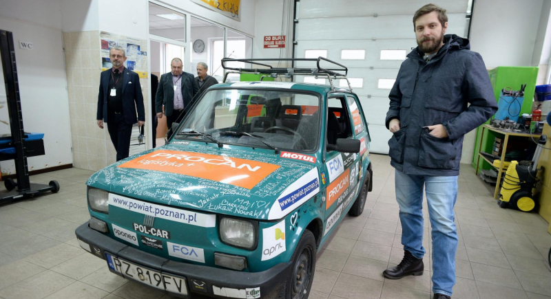Maluchem przez świat - Arkady Paweł Fiedler szykuje się do podróży po Ameryce