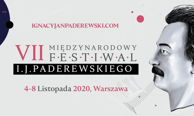 Szymon Nehring na Zamku Królewskim w Warszawie w 160. rocznicę urodzin Ignacego J. Paderewskiego