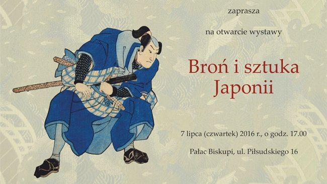 Japońska sztuka i broń na wystawie w Krośnie