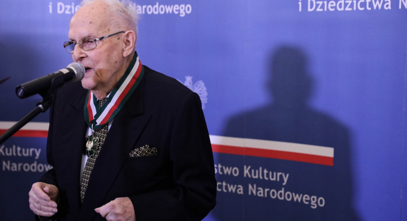 Józef Kański odebrał Złoty Medal "Zasłużony Kulturze Gloria Artis"