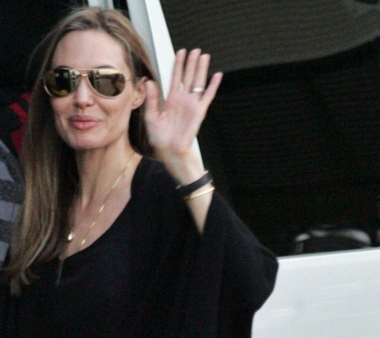 Angelina Jolie odwiedziła obozy dla uchodźców