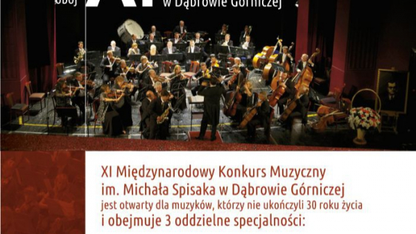 Wkrótce XI Międzynarodowy Konkurs Muzyczny im. Michała Spisaka